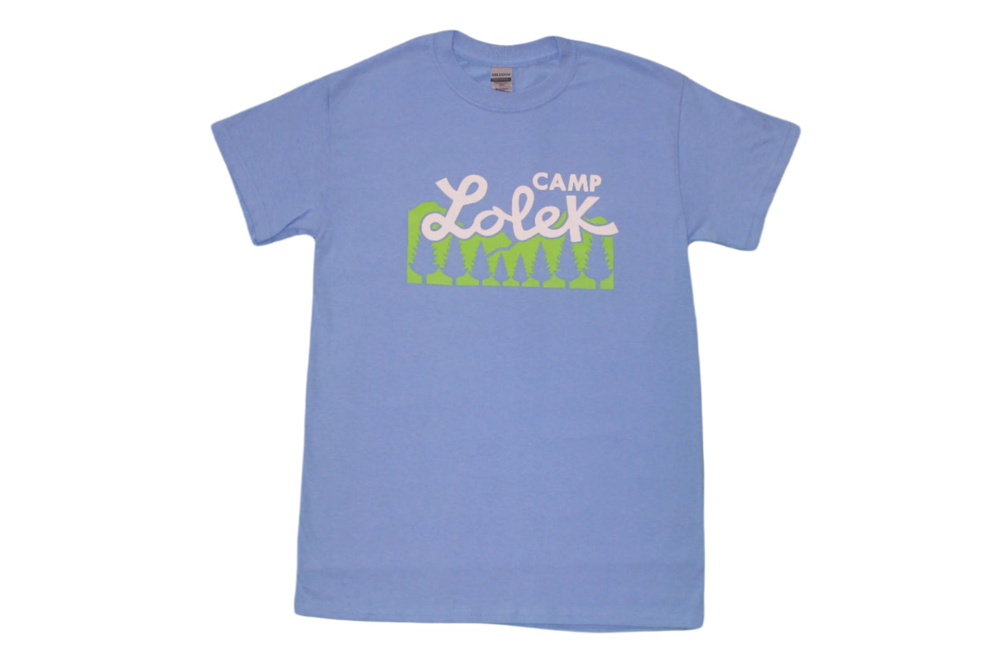 Light Blue Camp Lolek Short Sleeve Tee