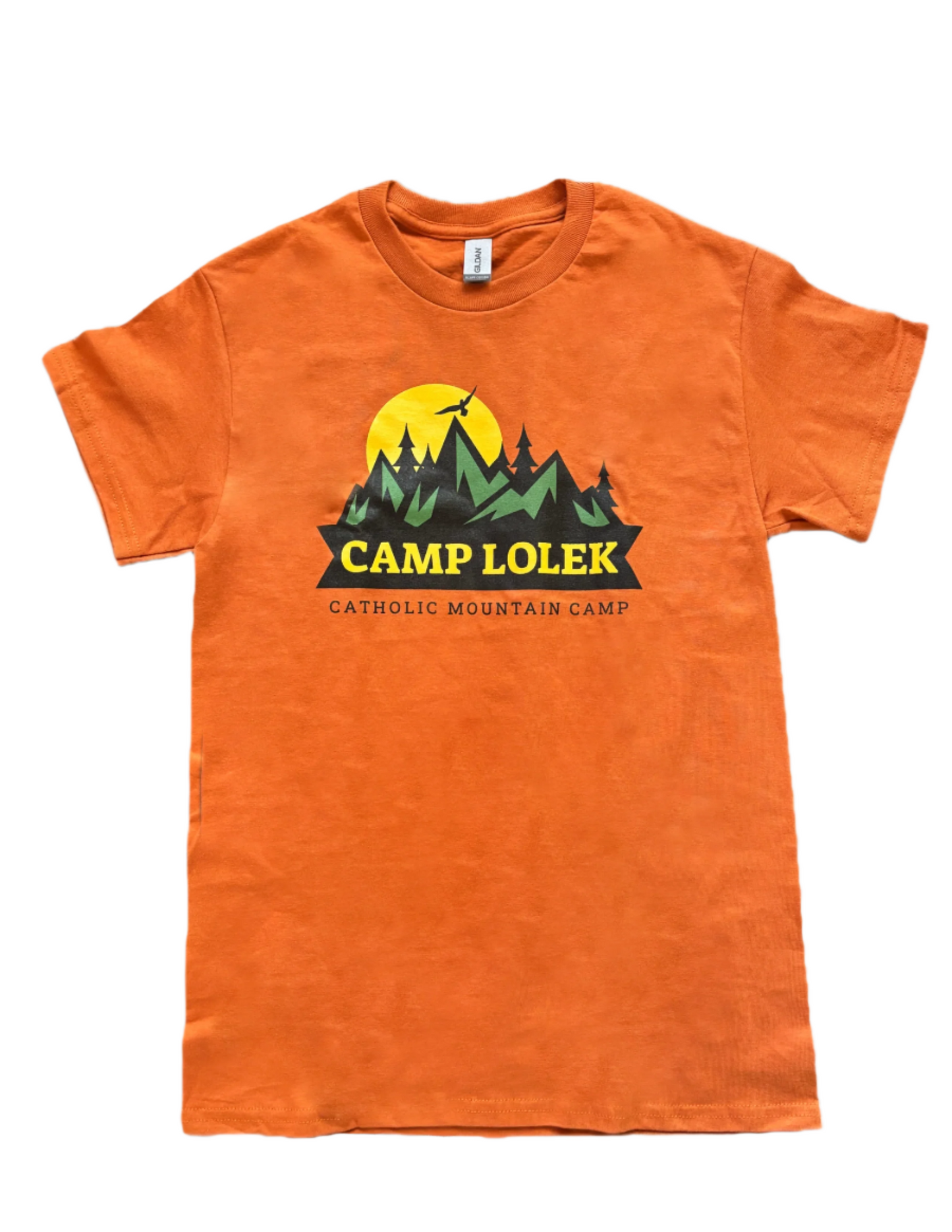 Orange Camp Lolek Short Sleeve Tee