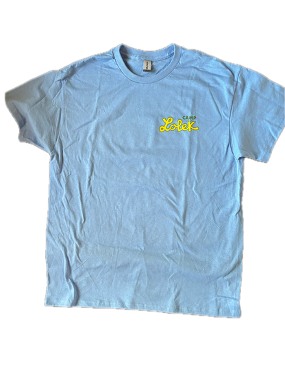 Sky Blue Camp Lolek Short Sleeve Tee