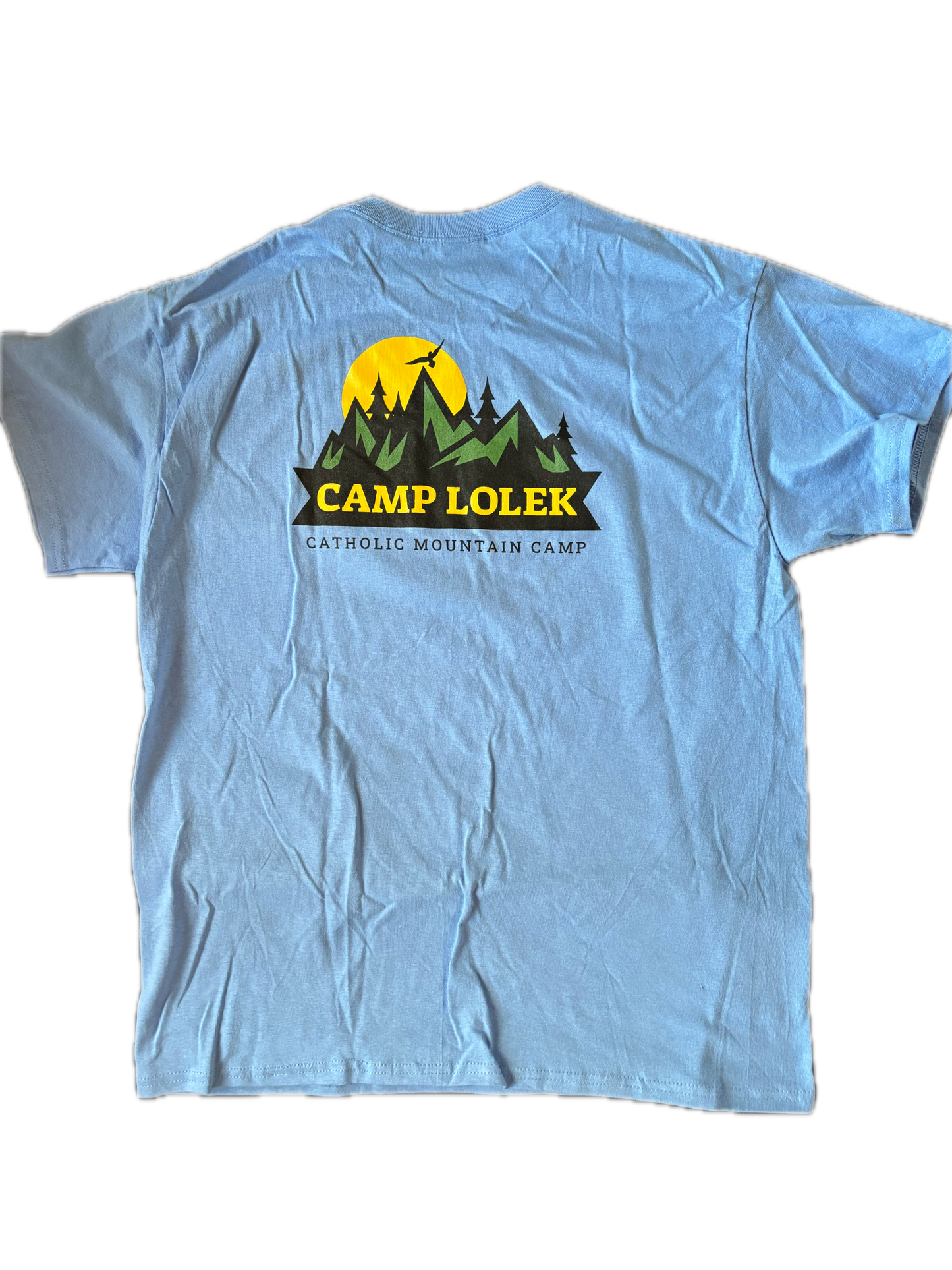 Sky Blue Camp Lolek Short Sleeve Tee