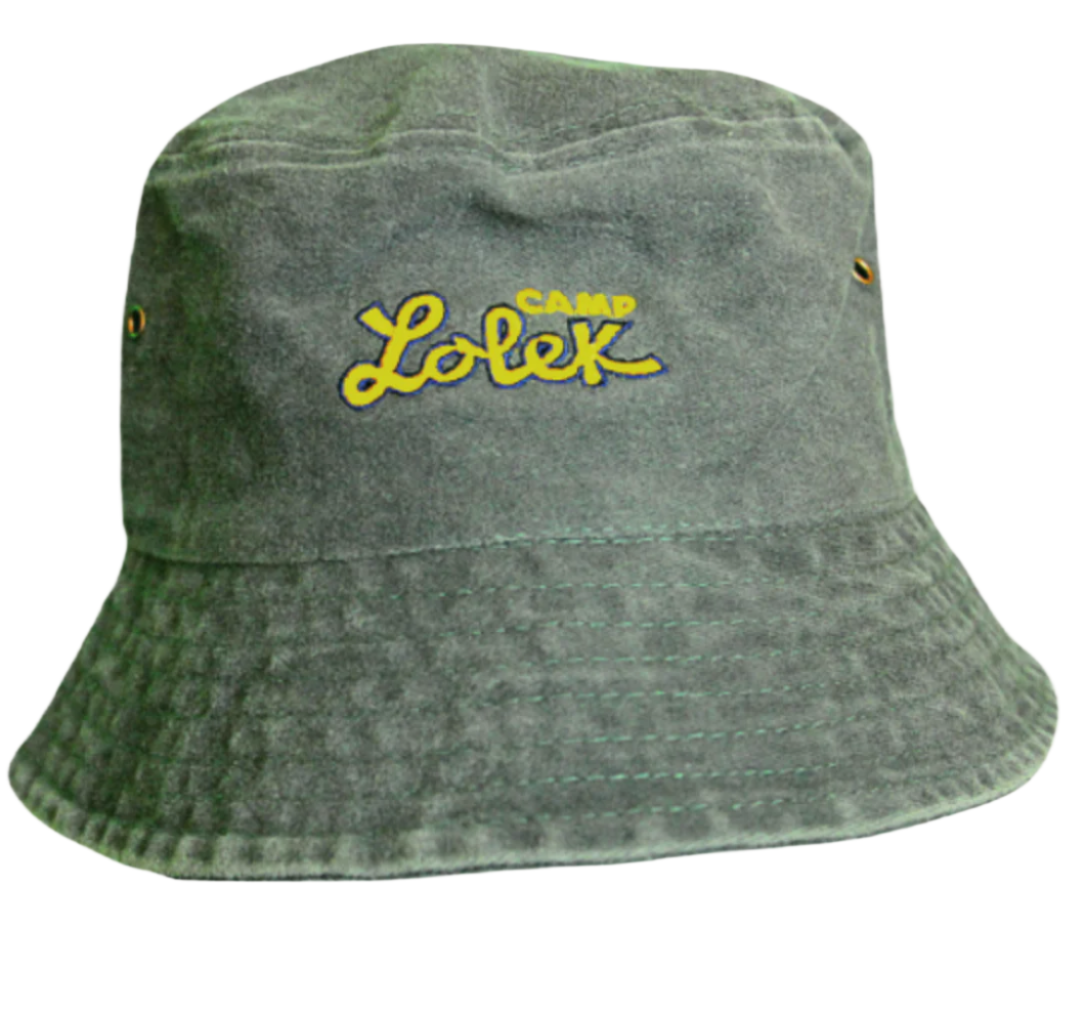 Green Camp Lolek Bucket Hat