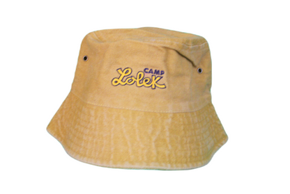 Yellow Camp Lolek Bucket Hat